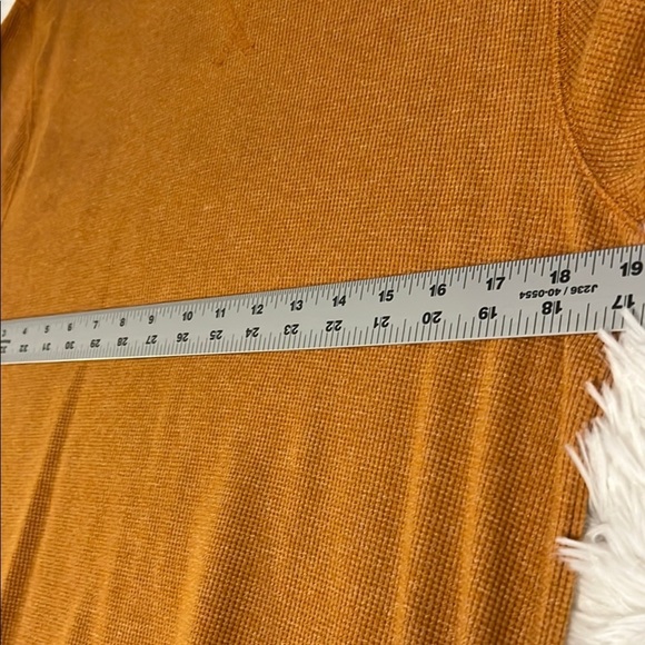Men's Rust Long Sleeve Thermal Shirt Size Large - Picture 4 of 5